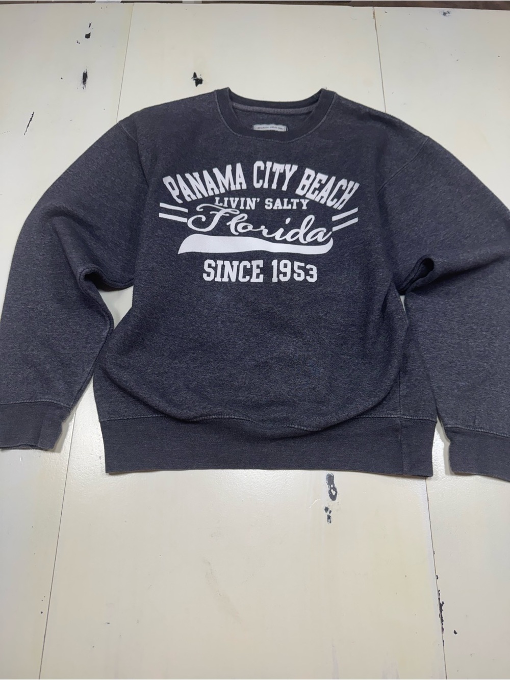 Pacific & Co. Panama City Beach Florida Graphic Sweatshirt (Medium)